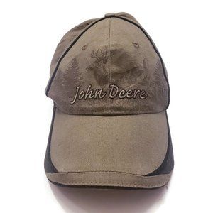 Vintage John Deere Strapback Hat Cap | Polyester